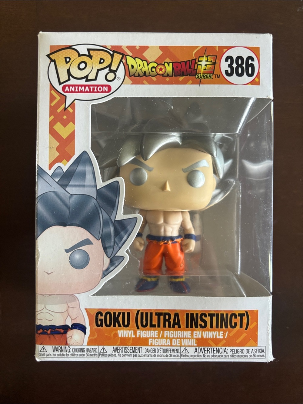 Funko Pop! Goku (Ultra Instinct) #386